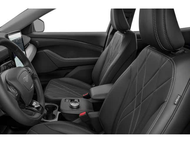 Ford Mustang Mach-E / Select RWD 2023. Driver’s Side with Door Open, Front Seat Feature