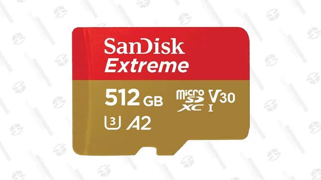 SanDisk 512GB Extreme MicroSDXC Card | $80 | Amazon
