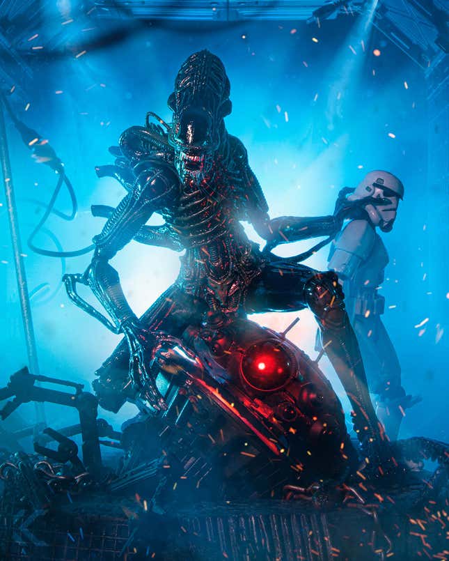 Image for article titled These Toy Mash-Up Photos Are Freaking Rad