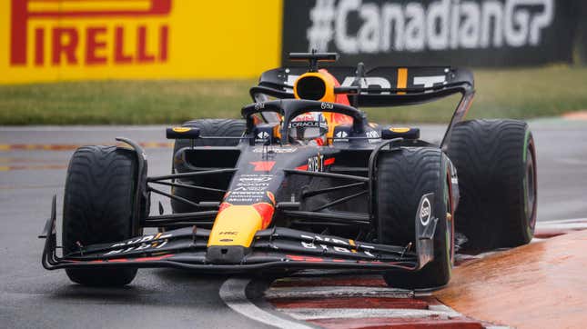 Max Verstappen of Netherlands, Oracle Red Bull Racing, RB19 - Honda RBPT, action during the Formula 1 Pirelli Grand Prix du Canada from 15th to 18th of June, 2023 on the Circuit Gilles Villeneuve, in Montreal, Canada.
