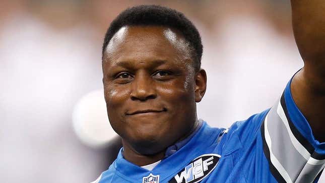 Image for article titled Barry Sanders Figures It His Turn To Pull Stint As Mentor For One Of League’s Fuckups