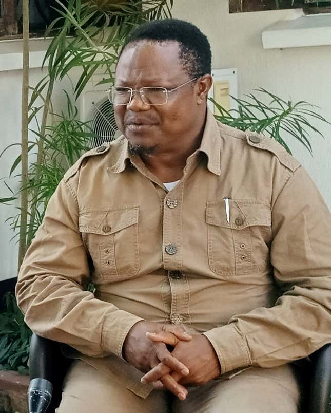 Tanzania’s main opposition presidential candidate Tundu Lissu,