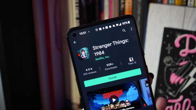 Image for article titled Netflix Now Lets You Play Video Games for Some Reason