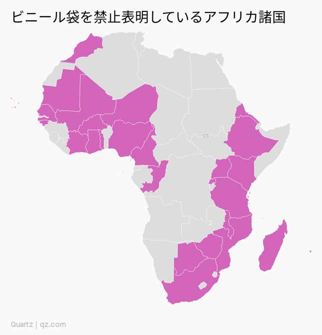Image for article titled Africa:脱レジ袋の「最先端」はアフリカに