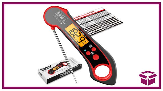 A perfect tool for grilling season, the Biison Digital Meat Thermometer is just $16 on Amazon.