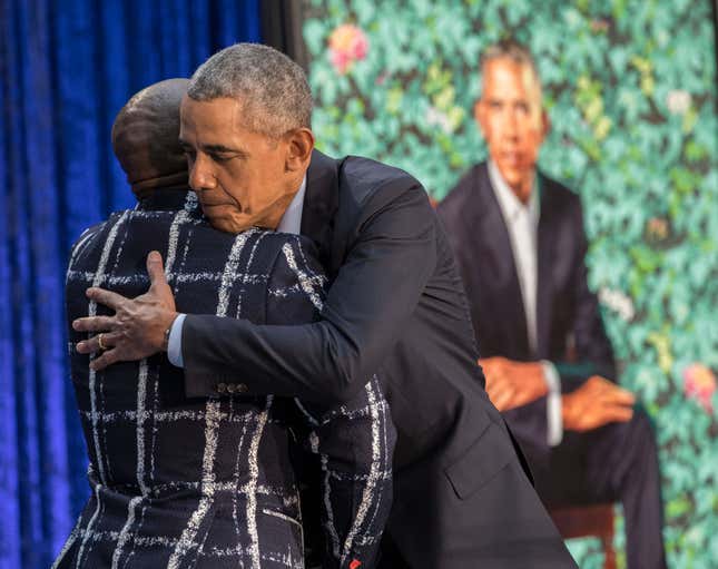 Image for article titled The many layers of meaning in Barack and Michelle Obama’s official portraits