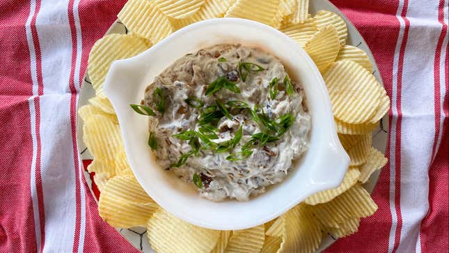 Image for article titled Your Onion Dip Needs at Least Five Onions