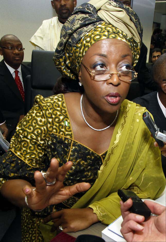 Diezani Allison-Madueke, under pressure