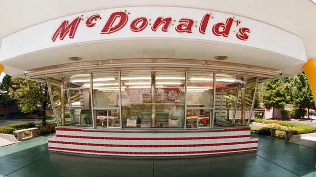 Historic McDonald's Location exterior