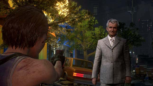 Image for article titled Review: ‘Resident Evil 3’ Remaster Makes Game Even Scarier By Replacing The Nemesis With Romanian Dictator Nicolae Ceaușescu