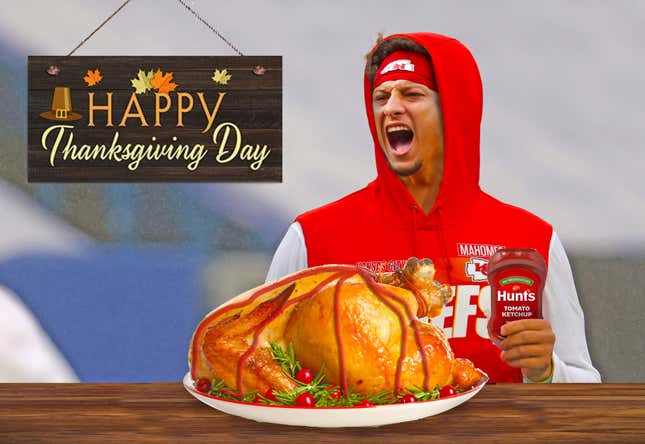 patrick mahomes thanksgiving