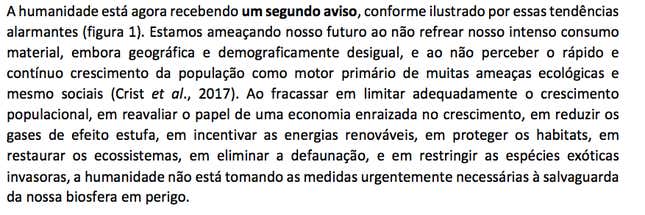 Um segondo aviso for Portugese speakers.