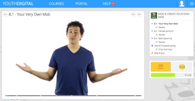 screenshot from youthdigital