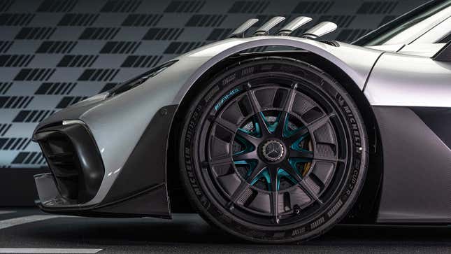 Image for article titled The Mercedes-AMG One Sounds Like the Most Complicated Road Car That Has Ever Existed