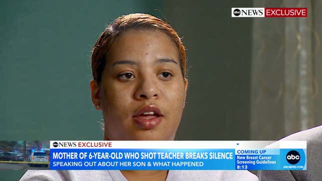 Image for article titled Mother of 6-Year-Old Shooter Breaks Silence Months After The Incident