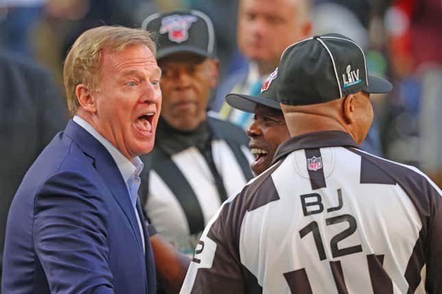Roger Goodell and NFL continue on their winging it 2020 season.