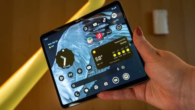 Así es el Google Pixel Fold, nuevo smartphone plegable