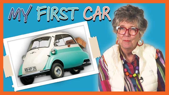 Prue Leith Used to Deliver Food in a BMW Isetta Microcar
