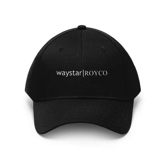 A Waystar Royco hat from Succession