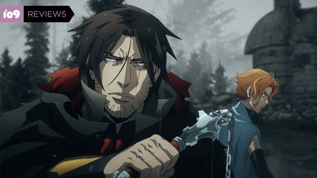Trevor Belmont and Sypha Belnades are ready to fight in Netflix's Castlevania.