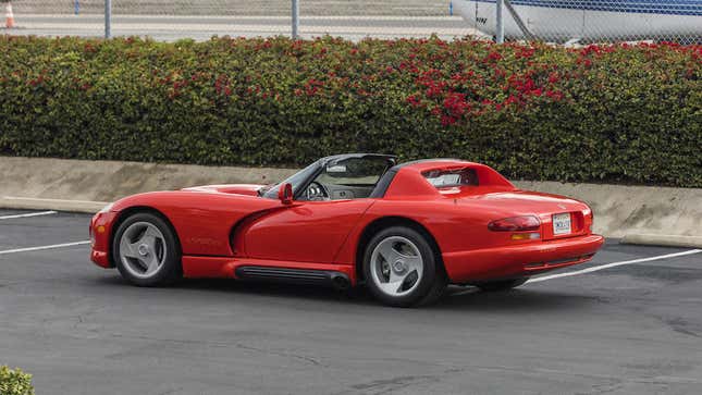 Image for article titled The Very First Dodge Viper, Owned By Lee Iacocca, Sells For $285,500