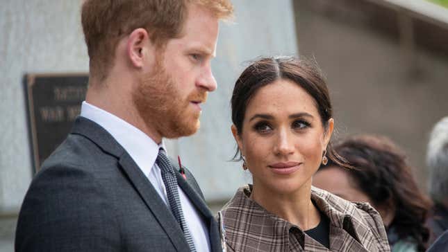 Prince Harry, Duke of Sussex and Meghan, Duchess of Sussex on October 28, 2018, in Wellington, New Zealand.