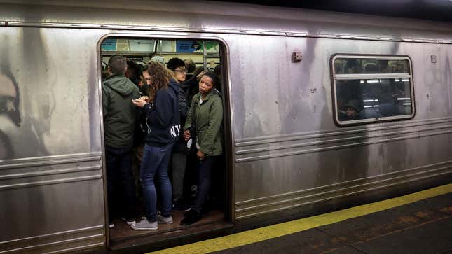 Image for article titled MTA Reveals They Have No Idea Where Voices Speaking To Everyone On Subway Coming From