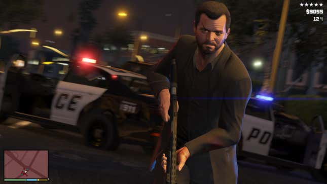 Some people will do anything to get their hands on an early copy of the new Grand Theft Auto.