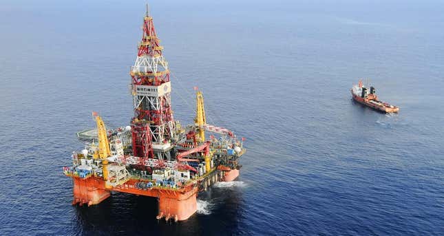 Image for article titled Here are the disputed waters where China parked a giant oil rig and harvested protected turtles