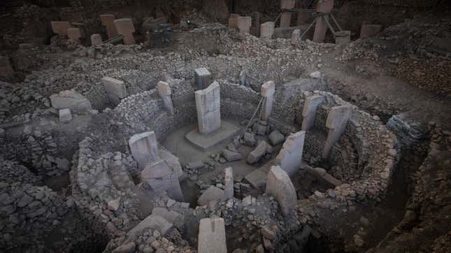 The ancient site of Göbekli Tepe in central Turkey.