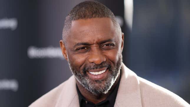 Idris Elba on the opening day of the World Economic Forum (WEF) in Davos, Switzerland, on Tuesday, Jan. 17, 2023.