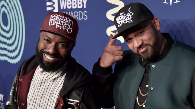 Desus Nice and The Kid Mero attend The 23rd Annual Webby Awards on May 13, 2019, in New York City. 