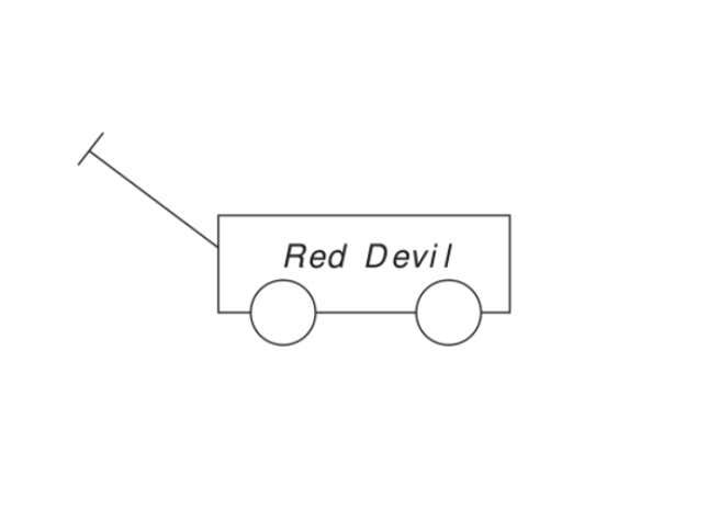 image of a child's wagon