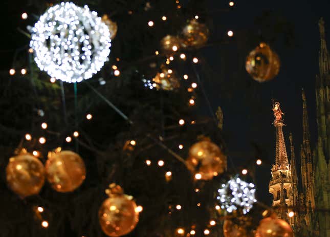 Image for article titled Photos: See the world light up for the holidays