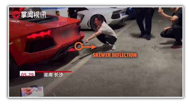 Image for article titled Watch A Dummy Make His Lambo Go Up In Smoke Trying To Cook A Kebab