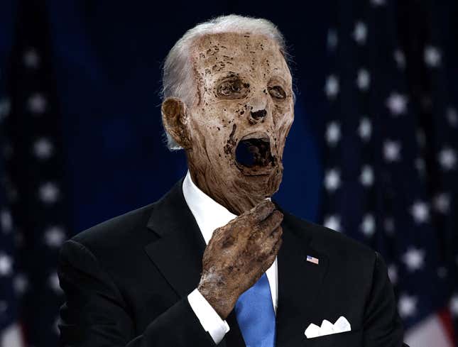 Image for article titled Stress Of Presidency Already Ages Biden 10 Years