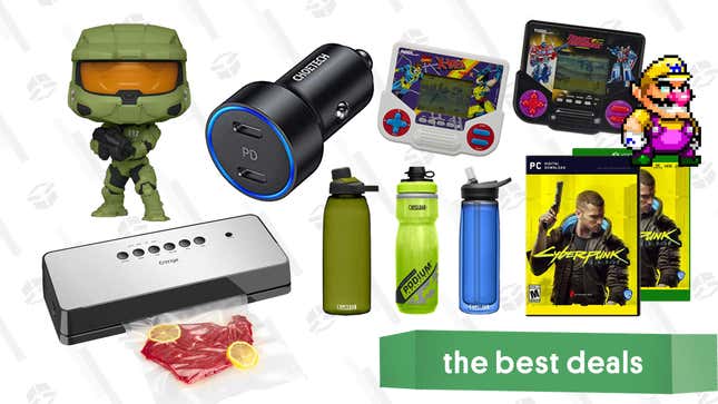 Image for article titled Thursday&#39;s Best Deals: CamelBak Water Bottles, Cyberpunk 2077, Funko Pops, Disney Store Sale, AirPods Pro, Entrige Vacuum Sealer, Tiger Electronics Games, and More