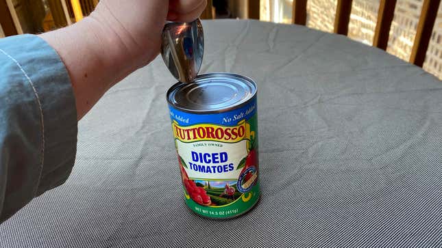 Image for article titled How do you open a can without a can opener?
