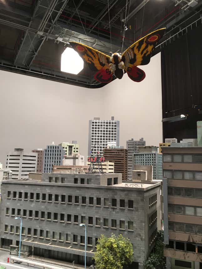 The actual Mothra used in the character’s 1996 film.