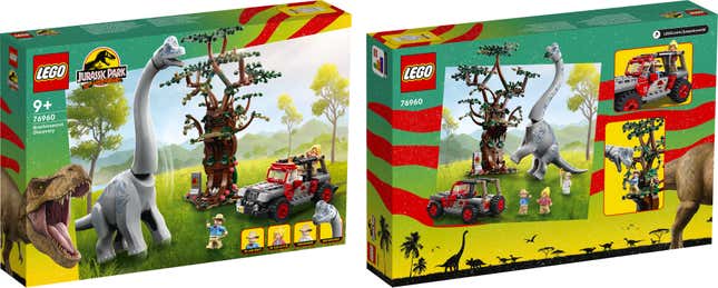 Image for article titled Lego Welcomes Everyone Back to Jurassic Park With 5 New Sets and One Big Pile of Poop