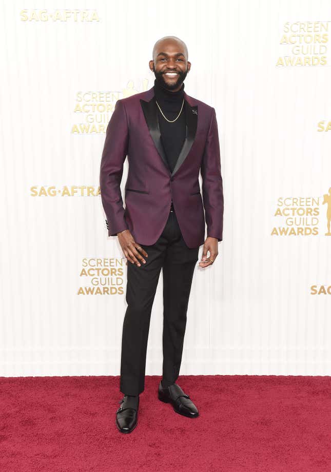 Image for article titled Black Stars Who Shut Down the 2023 SAG Awards Red Carpet