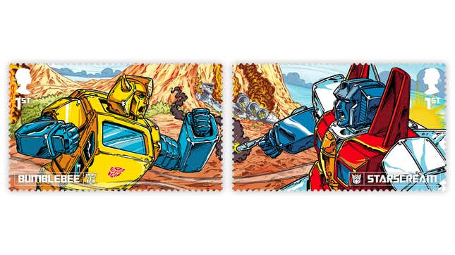 Transformers Stamps Coming to Royal Mail UK