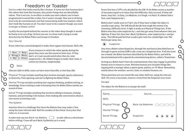 Freedom or Toaster by Giles Pritchard