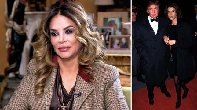 Image for article titled Donald Trump&#39;s Ex Confirms He Said Her Intelligence Came from ‘Her White Side’