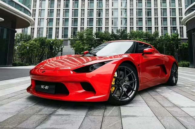 Image for article titled This $41,000 China-Only EV Sports Car Has All The Right Specs