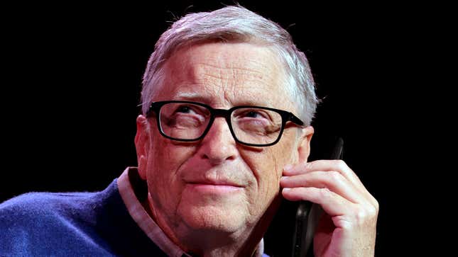 Image for article titled Bill Gates Calls Epstein’s Number Just To Hear His Voicemail Again