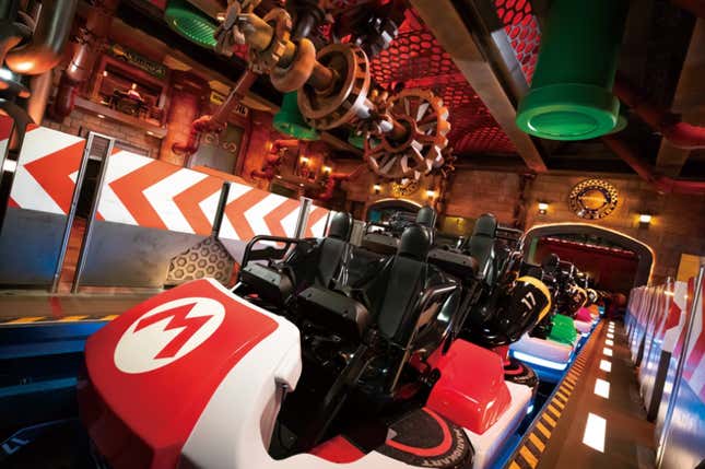 Imagen para el artículo titulado Primeras imágenes del interior del parque de atracciones Super Nintendo World que abrirá en Japón en 2021