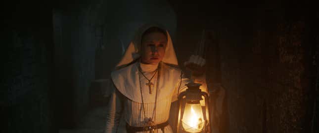 Holy hell, it's the trailer for another <i>Conjuring</i> spinoff, <i>The Nun</i>