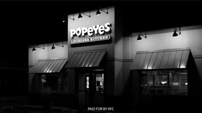 Image for article titled KFC Blames Popeyes For Releasing Serial Rapist From Prison In New Attack Ad Campaign