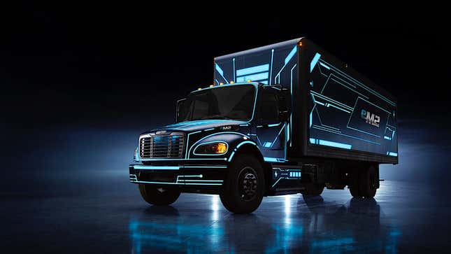 Image for article titled Freightliner&#39;s Electric Commercial Trucks Are Coming To An Interstate Near You
